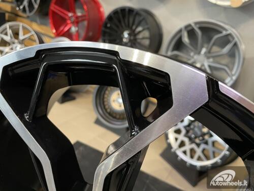 Ratlankis R17x7  5X114.3  ET  43  66.1  XF260  (BK1058)  Black Polished (MB)  For RENAU  (L4+D3)