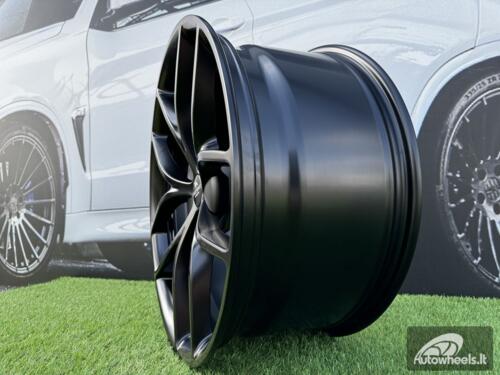 Ratlankis Forzza Urban 8,5X19 5X114,3 ET40 64,15 Satin Black