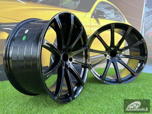 Ratlankis Autun  BMW X5/X6 R22X10.5J 5X120 ET35 74.1 Gloss black 