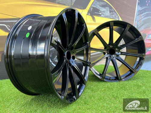 Ratlankis Autun  BMW X5/X6 R22X12J 5X120 ET35 74.1 Gloss black  