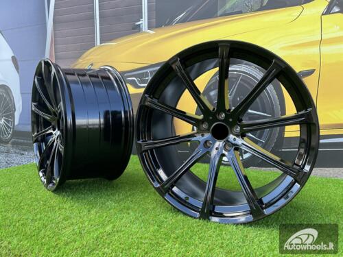 Ratlankis Autun  BMW X5/X6 R22X12J 5X120 ET35 74.1 Gloss black  