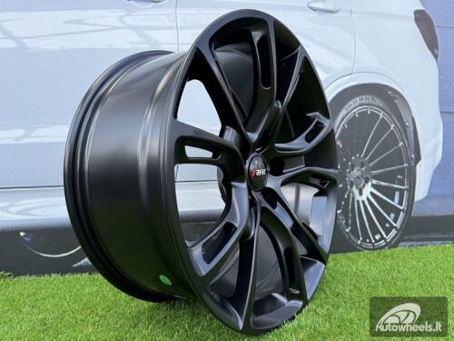 Ratlankis Jeep, Dodge Durango SRT style R20X9J 5X127 ET35 71.5 Black Half Matt