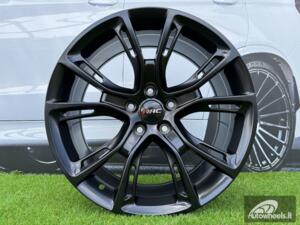 Ratlankis Jeep, Dodge Durango SRT style R20X9J 5X127 ET35 71.5 Black Half Matt