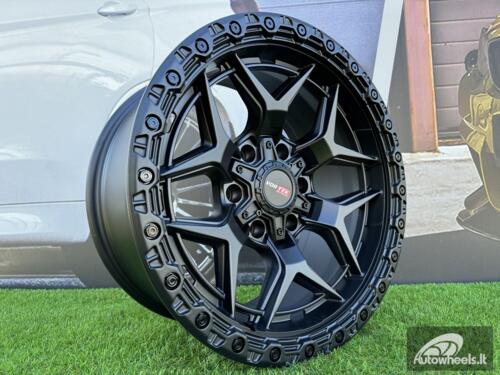 Ratlankis VorTek VRT-603 ATHENO Off-Road Style R18X9J 6X135/6X139.7 ET0 106.1 Satin Black