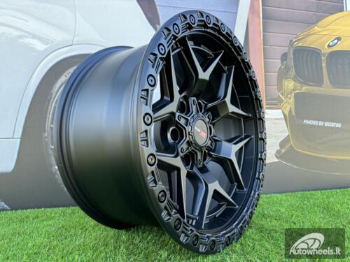 Ratlankis VorTek VRT-603 ATHENO Off-Road Style R18X9J 6X135/6X139.7 ET0 106.1 Satin Black