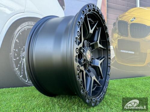 Ratlankis VorTek VRT-603 ATHENO Off-Road Style R18X9J 6X135/6X139.7 ET0 106.1 Satin Black