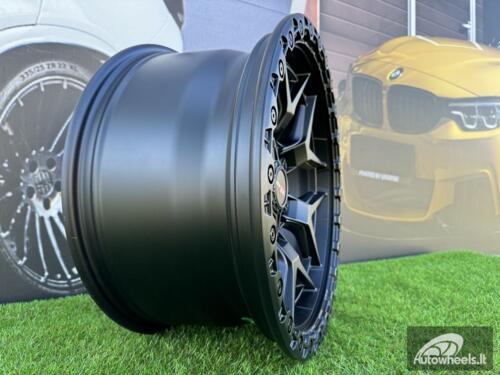 Ratlankis VorTek VRT-603 ATHENO Off-Road Style R18X9J 6X135/6X139.7 ET0 106.1 Satin Black