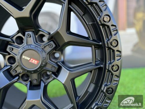 Ratlankis VorTek VRT-603 ATHENO Off-Road Style R18X9J 6X135/6X139.7 ET0 106.1 Satin Black