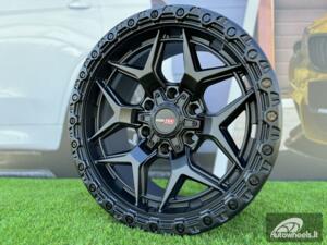Ratlankis VorTek VRT-603 ATHENO Off-Road Style R18X9J 6X135/6X139.7 ET0 106.1 Satin Black