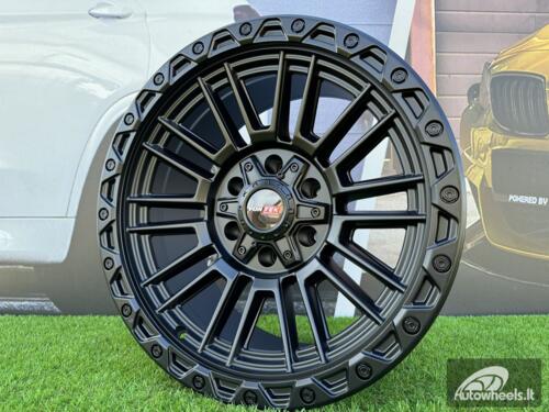 Ratlankis VorTek VRT-604 ZEUS Off-Road Style R18X9J 6X135/6X139.7 ET-12 106.1 Satin Black