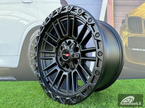 Ratlankis VorTek VRT-604 ZEUS Off-Road Style R18X9J 6X135/6X139.7 ET-12 106.1 Satin Black