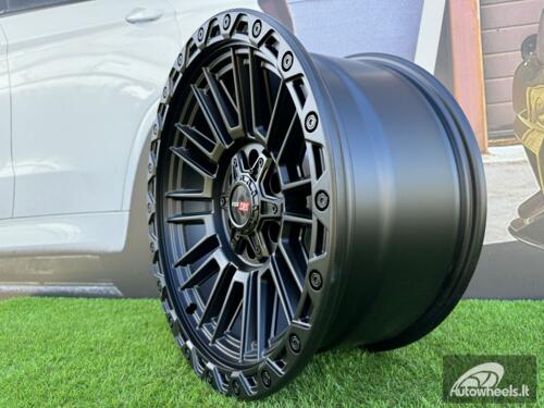 Ratlankis VorTek VRT-604 ZEUS Off-Road Style R18X9J 6X135/6X139.7 ET-12 106.1 Satin Black