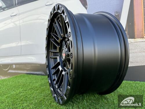 Ratlankis VorTek VRT-604 ZEUS Off-Road Style R18X9J 6X135/6X139.7 ET-12 106.1 Satin Black