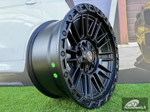 Ratlankis VorTek VRT-604 ZEUS Off-Road Style R18X9J 6X135/6X139.7 ET-12 106.1 Satin Black