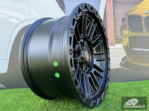 Ratlankis VorTek VRT-604 ZEUS Off-Road Style R18X9J 6X135/6X139.7 ET-12 106.1 Satin Black
