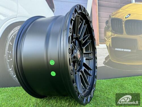 Ratlankis VorTek VRT-604 ZEUS Off-Road Style R18X9J 6X135/6X139.7 ET-12 106.1 Satin Black