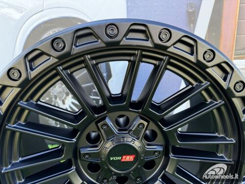 Ratlankis VorTek VRT-604 ZEUS Off-Road Style R18X9J 6X135/6X139.7 ET-12 106.1 Satin Black