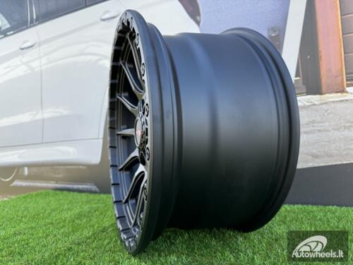Ratlankis VorTek VRT-606 VULCAN Off-Road Style R18X9.0 6X135/6X139.7 ET0 106.1 Satin Black
