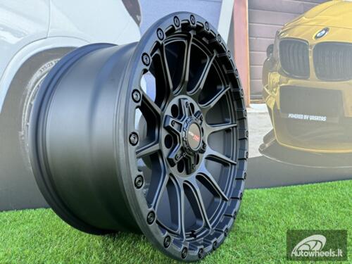 Ratlankis VorTek VRT-606 VULCAN Off-Road Style R18X9.0 6X135/6X139.7 ET0 106.1 Satin Black