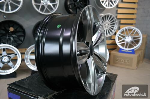 Ratlankis R17x7.5  5X112  ET  40  57.1  B5293  Hyper Black (HB)  For VW  (L1)