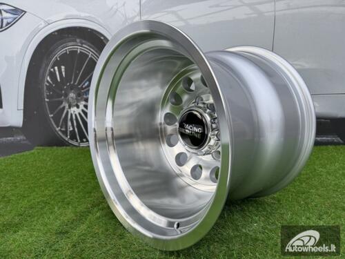 Ratlankis R15x12  6X139.7  ET  M72  110.1  B1495  Machined Silver (MS)  For 4X4  (P1)