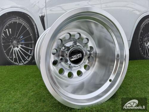 Ratlankis R15x12  6X139.7  ET  M72  110.1  B1495  Machined Silver (MS)  For 4X4  (P1)