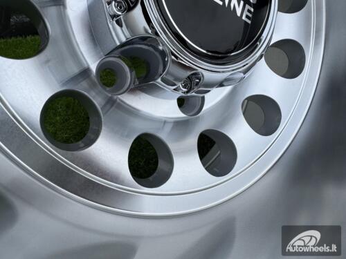 Ratlankis R15x12  6X139.7  ET  M72  110.1  B1495  Machined Silver (MS)  For 4X4  (P1)