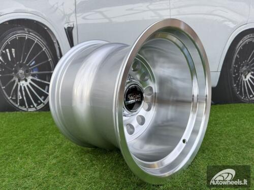 Ratlankis R15x12  6X139.7  ET  M72  110.1  B1495  Machined Silver (MS)  For 4X4  (Z7)