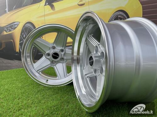 Ratlankis R16x9  5X112  ET  12  66.6  B1794  Silver+Polished Lip (SP)  For MER  (Z1)  (Rear+Front)