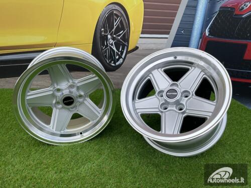 Ratlankis R16x9  5X112  ET  12  66.6  B1794  Silver+Polished Lip (SP)  For MER  (Z2)  (Rear+Front)