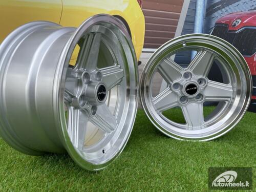 Ratlankis R16x9  5X112  ET  12  66.6  B1794  Silver+Polished Lip (SP)  For MER  (Z3)  (Rear+Front)