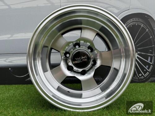 Ratlankis R15x12  6X139.7  ET  M78  110.1  BY472  Black Polished (MB)  For 4X4  (Z2)