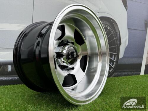 Ratlankis R15x12  6X139.7  ET  M78  110.1  BY472  Black Polished (MB)  For 4X4  (Z2)