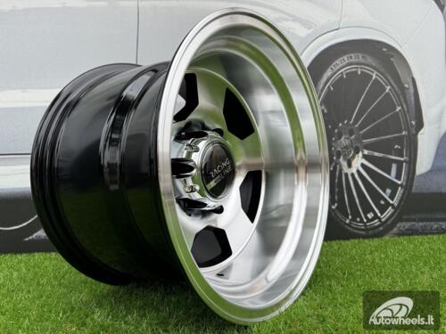 Ratlankis R15x12  6X139.7  ET  M78  110.1  BY472  Black Polished (MB)  For 4X4  (Z2)