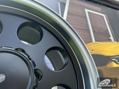 Ratlankis R15x12  6X139.7  ET  M70  110.1  BY997  Black Half Matt+Polished Lip (BLHMPL)  For 4X4  (Z3)