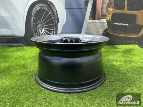 Ratlankis R15x12  6X139.7  ET  M70  110.1  BY997  Black Half Matt+Polished Lip (BLHMPL)  For 4X4  (Z3)
