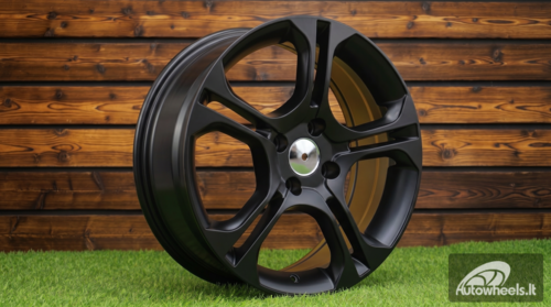 Ratlankis R16x6.5  4X100  ET  37  60.1  BK875  Black Half Matt (BLHM)  For RENAU  (L1)