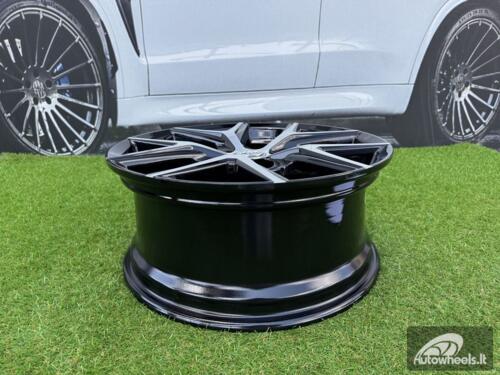 Ratlankis R18x7.5  5X114.3  ET  45  60.1  FE148  (Y1140)  Black Polished (MB)  For TOYOT  (K4)