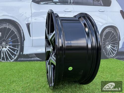 Ratlankis R18x7.5  5X114.3  ET  45  60.1  FE148  (Y1140)  Black Polished (MB)  For TOYOT  (K4+P)