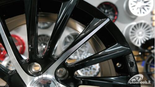 Ratlankis R16x7  5X110  ET  31  65.1  E467  (LU356)  Black Polished (MB)  For ALFA  (P1)