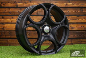 Ratlankis R17x7.5  5X110  ET  41  65.1  L1432  Black Half Matt (BLHM)  For ALFA  (P1)