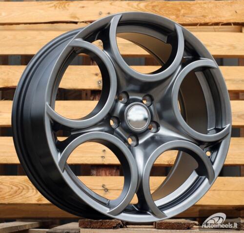 Ratlankis R18x7.5  5X110  ET  41  65.1  L1432  Hyper Black (HB)  For ALFA  (P1)