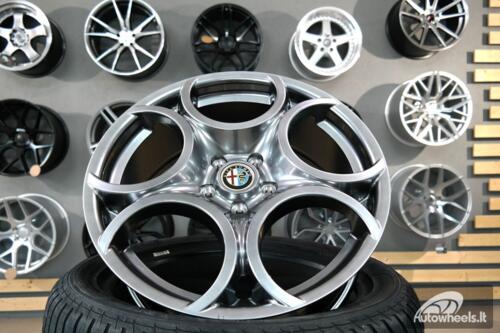 Ratlankis R18x7.5  5X110  ET  41  65.1  L1432  Hyper Black (HB)  For ALFA  (R)