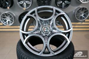 Ratlankis R18x7.5  5X110  ET  41  65.1  L1432  Hyper Black (HB)  For ALFA  (R)