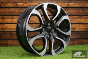 Ratlankis R17x6.5  4X100  ET  45  60.1  L1650  Black Polished (MB)  For RACIN  (P1)