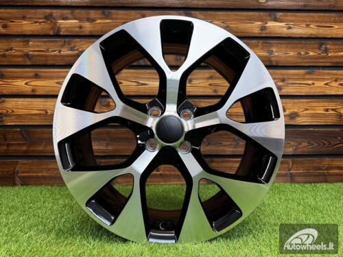 Ratlankis R17x6.5  4X100  ET  40  60.1  L1667  Black Polished (MB)  For RACIN  (P1+Z6)  ()