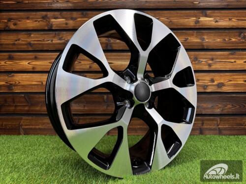 Ratlankis R17x6.5  4X100  ET  40  60.1  L1667  Black Polished (MB)  For RACIN  (P1+Z6)  ()