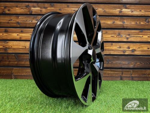 Ratlankis R17x6.5  4X100  ET  40  60.1  L1667  Black Polished (MB)  For RACIN  (P1+Z6)  ()