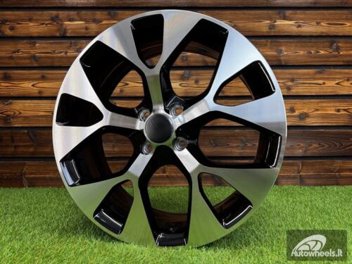 Ratlankis R17x6.5  4X100  ET  40  60.1  L1667  Black Polished (MB)  For RACIN  (P1+Z6)  ()