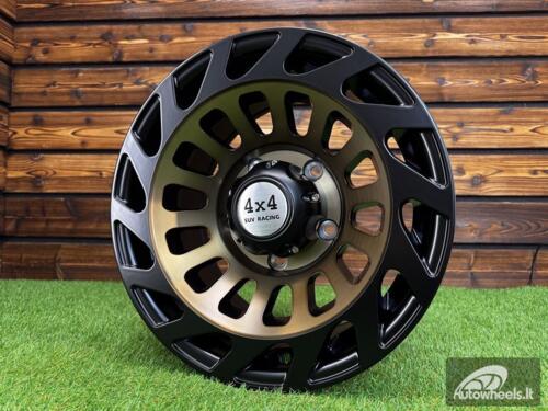 Ratlankis R15x8  6X139.7  ET  M10  110.1  L2143  Black+Bronze Polish (BLBR)  For 4X4  (P1)  (4X4)